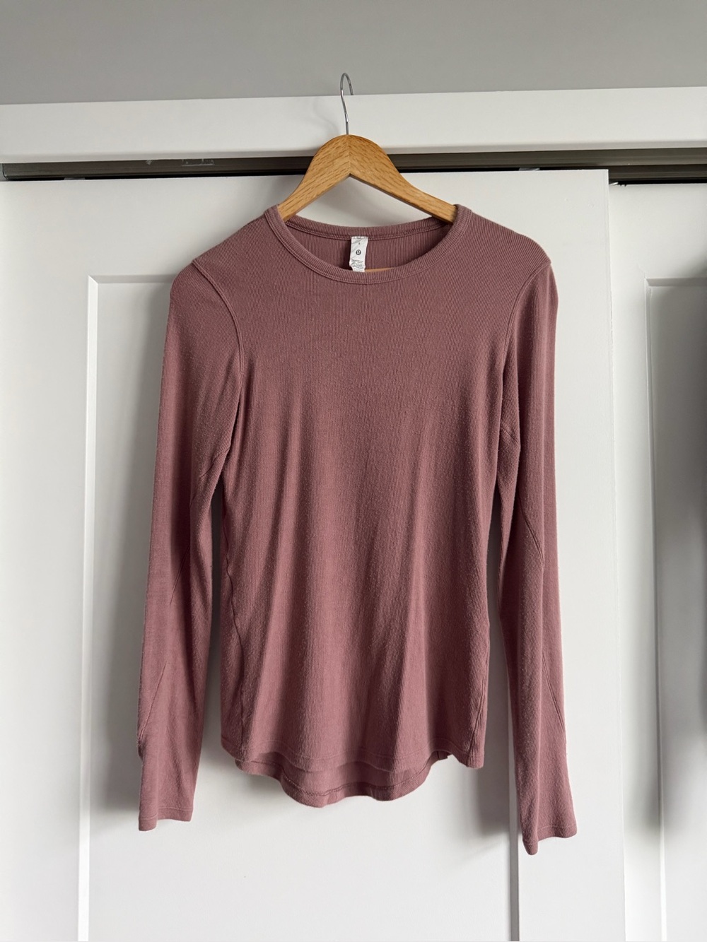 Lululemon Long Sleeve Crew Neck Top - Dusty Rose
